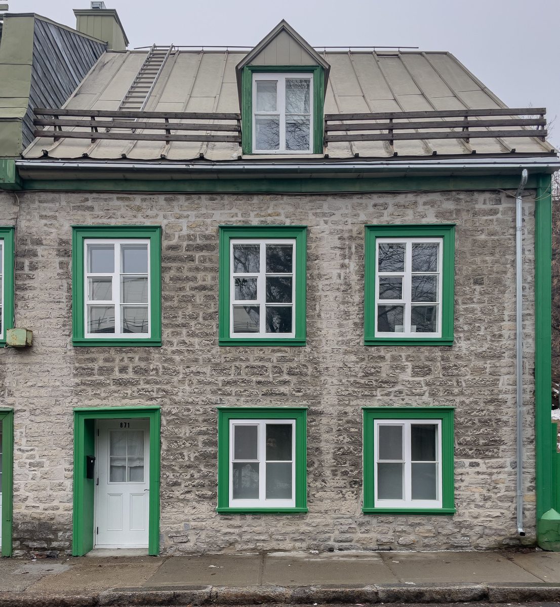 Period windows and facade